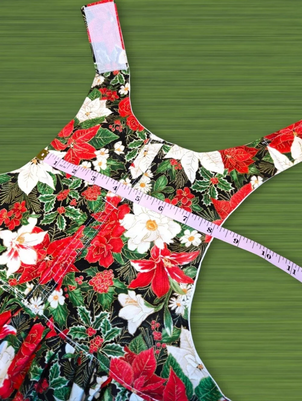 COZYPETZ Christmas Poinsettia Floral Dog Dress